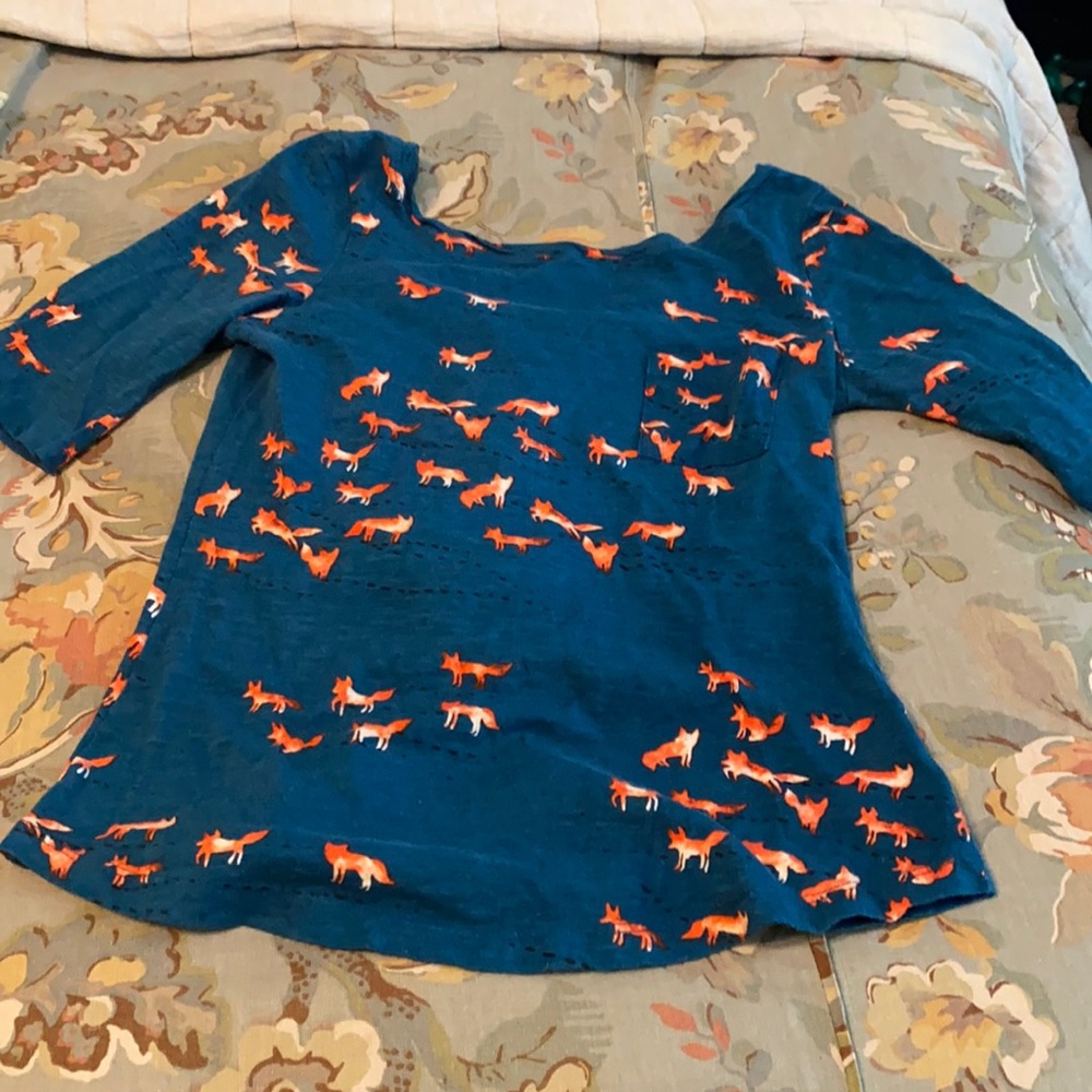 Anthropologie Fox top